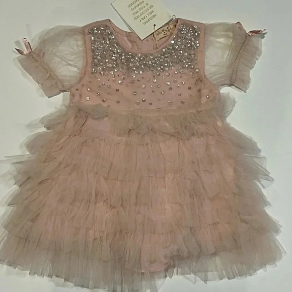 Tutu Du Monde Dress color Petal size 6-12 Months nwt - Picture 3 of 6
